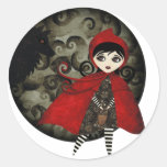 Little Red Capuccine Sticker