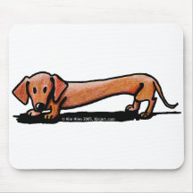 Little Red Doxie Mousepad