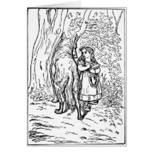 Little Red Riding Hood Card