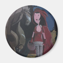 Little Red Riding Hood. Magnet