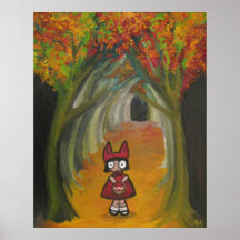 Little Red Riding Wolf Poster