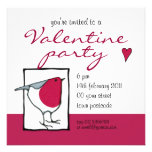 Little Robin Valentine Party Invitation