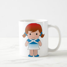 Little Scottish Girl Mug