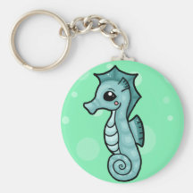 Little seahorse keychain
