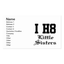 little sisters business cards