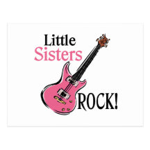 Little Sisters Rock Postcard