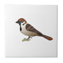 Little Sparrow Ceramic Tile