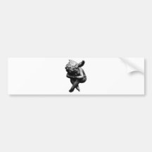Little Stone Angel! Bumper Stickers