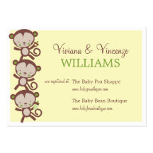 LITTLE  SURPRISE  | BABY SHOWER REGISTRY CARDS BUSINESS CARDS