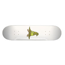 Little Witch big Hat Custom Skate Board