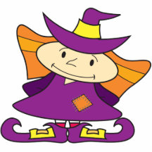 little witch sculpture photo cutout