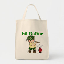Litttle Golfer Canvas Bag
