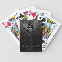 Live Forever Cross Bicycle Card Decks