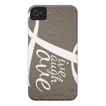 LIVE LAUGH LOVE casemate cases