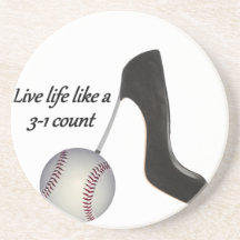 Live life like a 3-1 count drink coaster