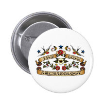 Live Love Archaeology Pinback Buttons