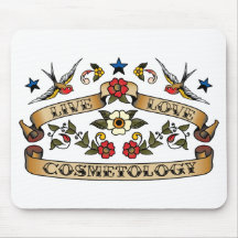 Live Love Cosmetology Mouse Pads