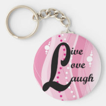 Live Love Laugh Keychain