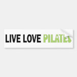 Live Love Pilates! Original design! Bumper Stickers