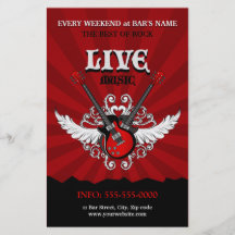 Live Music Concert / Party flyer
