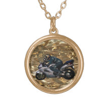 Live To Ride Motorbiker Custom Jewelry