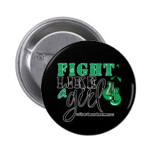 Liver Cancer Awareness Fight Like a Girl Buttons