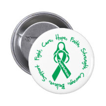 Liver Disease Fight Cure Hope Logo Buttons