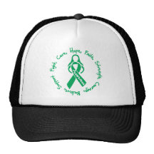 Liver Disease Fight Cure Hope Logo Hat
