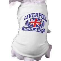 Liverpool England Dog Clothing