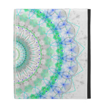 Living Fresh Mandala kaleidoscope iPad cover iPad Folio Cover