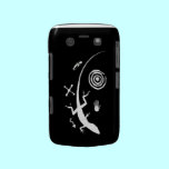 Lizard Carving Blackberry Bold Case casemate cases