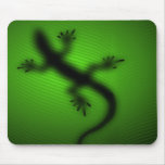 Lizard Silhouette Mousepads