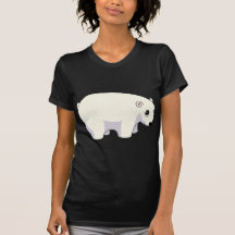 Lizzy and Frosting the Polar Bear T-shirts