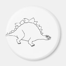 lizzy the dino refrigerator magnet
