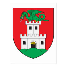 Ljubljana Coat Of Arms Postcards
