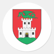 Ljubljana Coat Of Arms Stickers