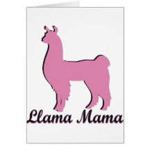 Llama Mama Greeting Cards