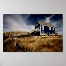 lle aux Marins Oil Print