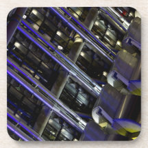 Lloyd's Building London Abstract Drink Coasters