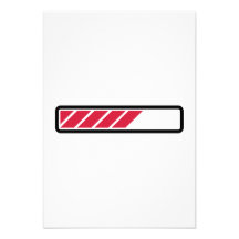 Loading bar computer invitations