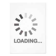 Loading bar internet invitation