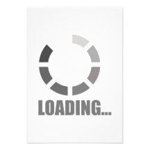 Loading bar personalized announcement