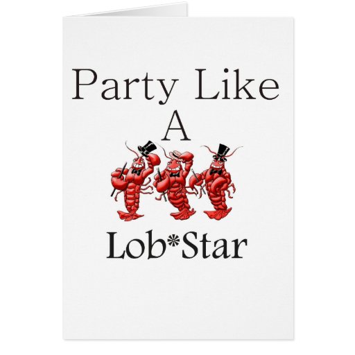 Lob*star Greeting Cards