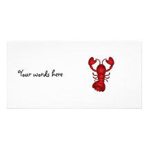 Lobster Picture Card
