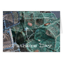 Lobster Pots Fathers Day Card