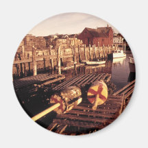 Lobster Pots Magnet