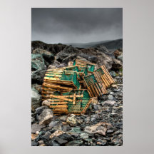 Lobster Pots Poster