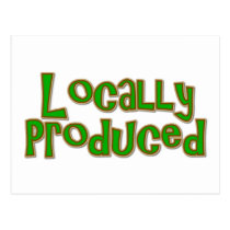 Locally Produced postcards