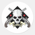 Lock n Load Skull Sticker