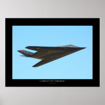 Lockheed F-117 Nighthawk Poster